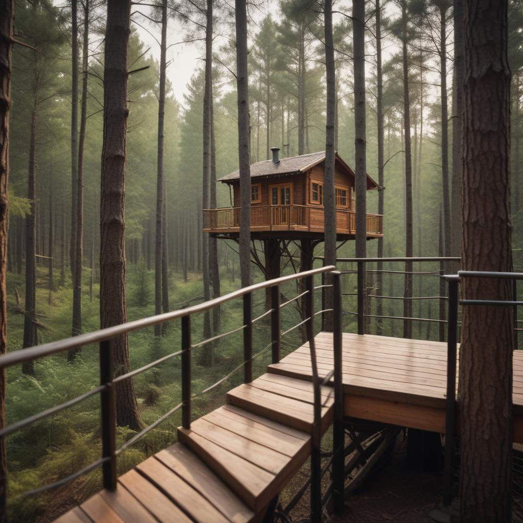Дома на дереве в Подмосковье для выходных: условия, оснащение и требования безопасности