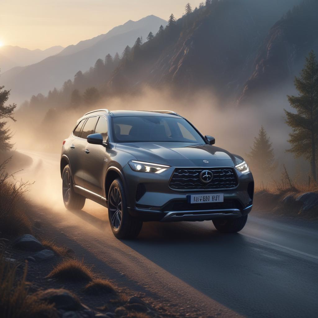 Китайский кроссовер SWM G01 нового поколения